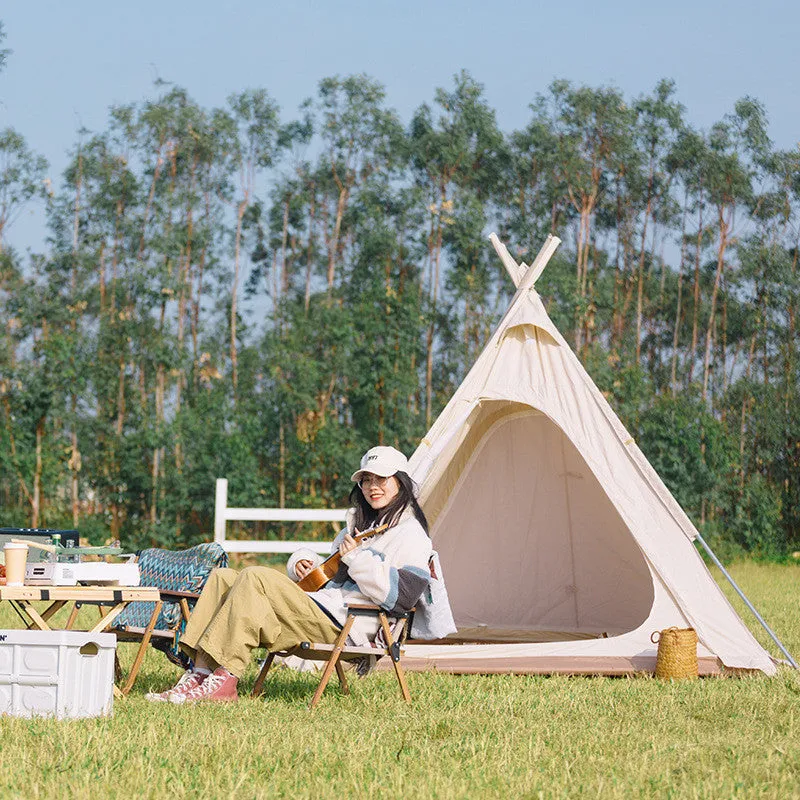 Camping Pyramid Rainproof Oxford Cloth Canopy Tent