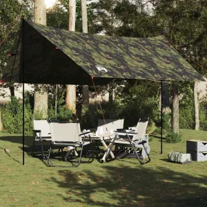 Camping Tarp Camouflage 181.9x120.5x83.1 Waterproof