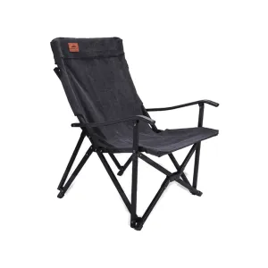 Campingmoon Foldable Camping Chair - Black