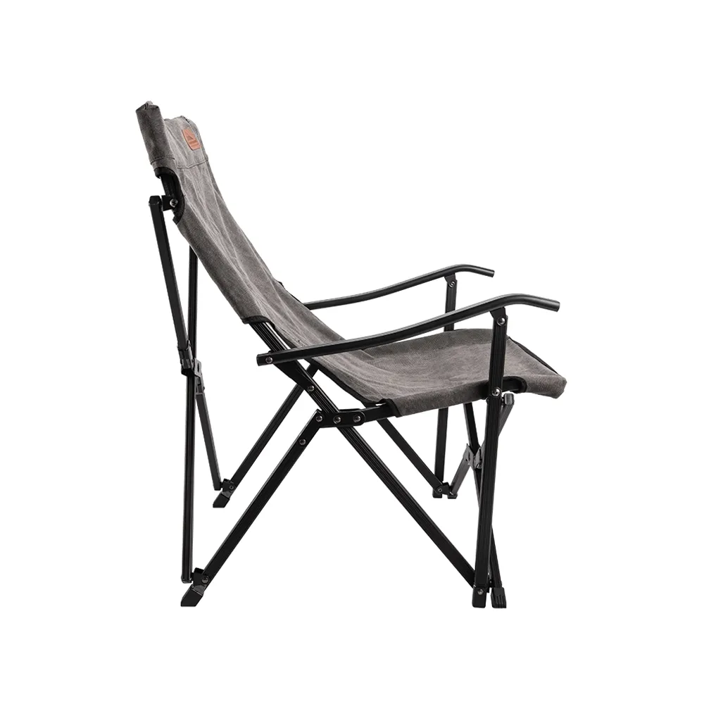 Campingmoon Foldable Camping Chair - Black