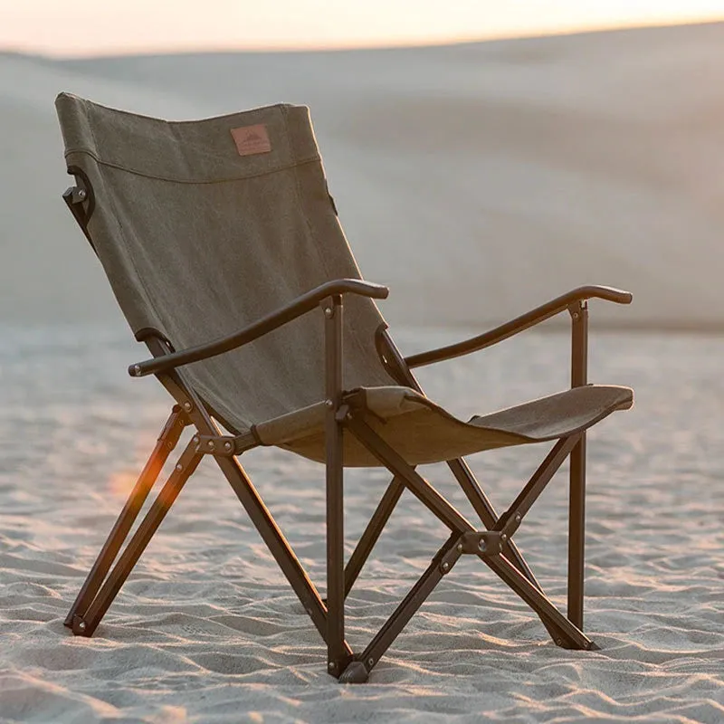Campingmoon Foldable Camping Chair - Black