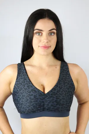 Carbon Animal Sweet Scoop Sports Bra