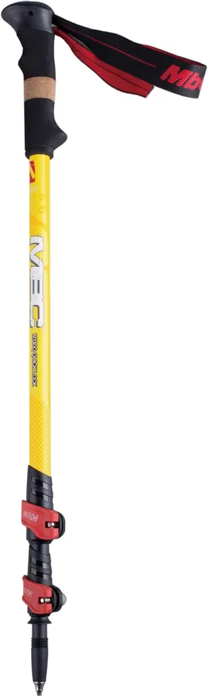 Carbon Fiber Trekking Pole with Quick Lock System, Cork Hight Power EVA Grip, Ultralight Walking Camping Sticks for Hiking