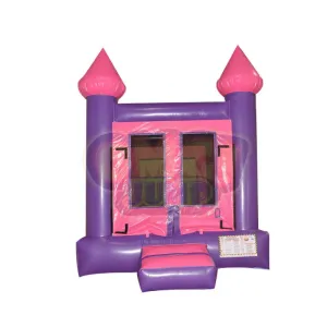 Castle 1B Pink/Purple Bounce House- 11x11, 13x13