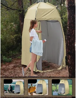 Changing Tent pop up Instant Portable Pop Up Shower Privacy Tent Spacious Dressing Changing Room for Toilet Camping Biking Beach