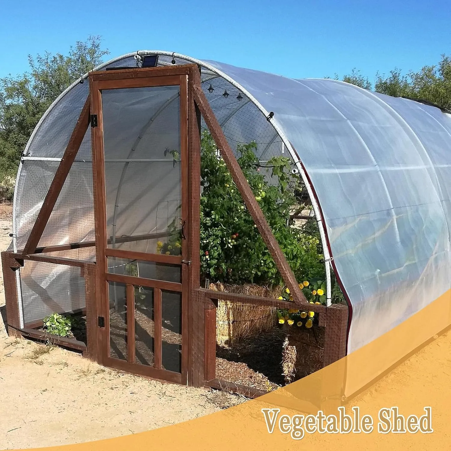 Clear Vinyl Tarp, 7x12ft - Large Tarps Heavy Duty Waterproof with Grommets - Ideal for Clear Window Plastic Winterizing Greenhouse Sheeting for Plants Gardens Chicken Coops