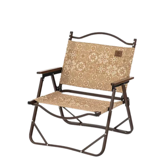 [CLEARANCE] Naturehike MW02 Outdoor Foldable Wooden Grain Aluminum Camping Chair