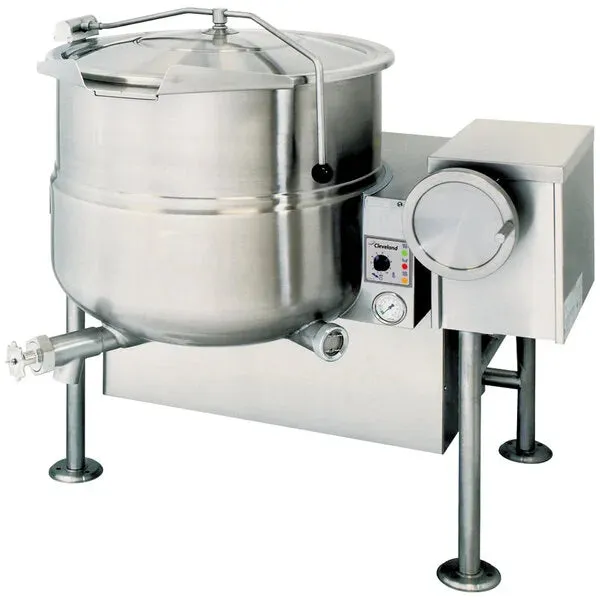 Cleveland Range Model No. KGL40T Kettle, gas, tilting, 40‐gallon capacity - 140,000 BTU