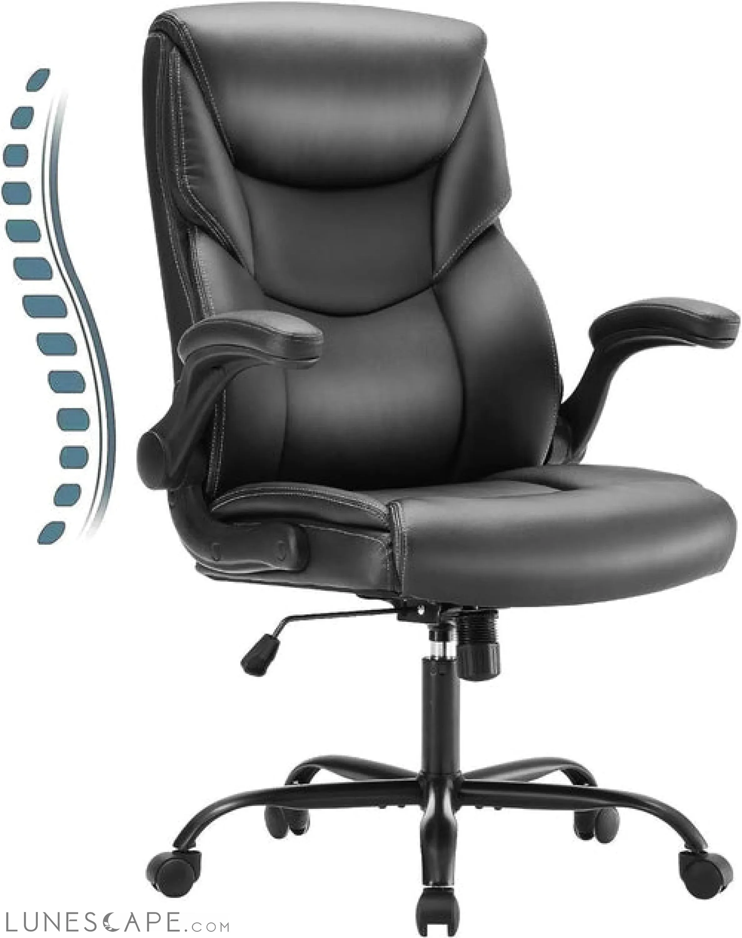 Computer Gaming Chair, Ergonomic Office Chair Heavy Duty Task Desk