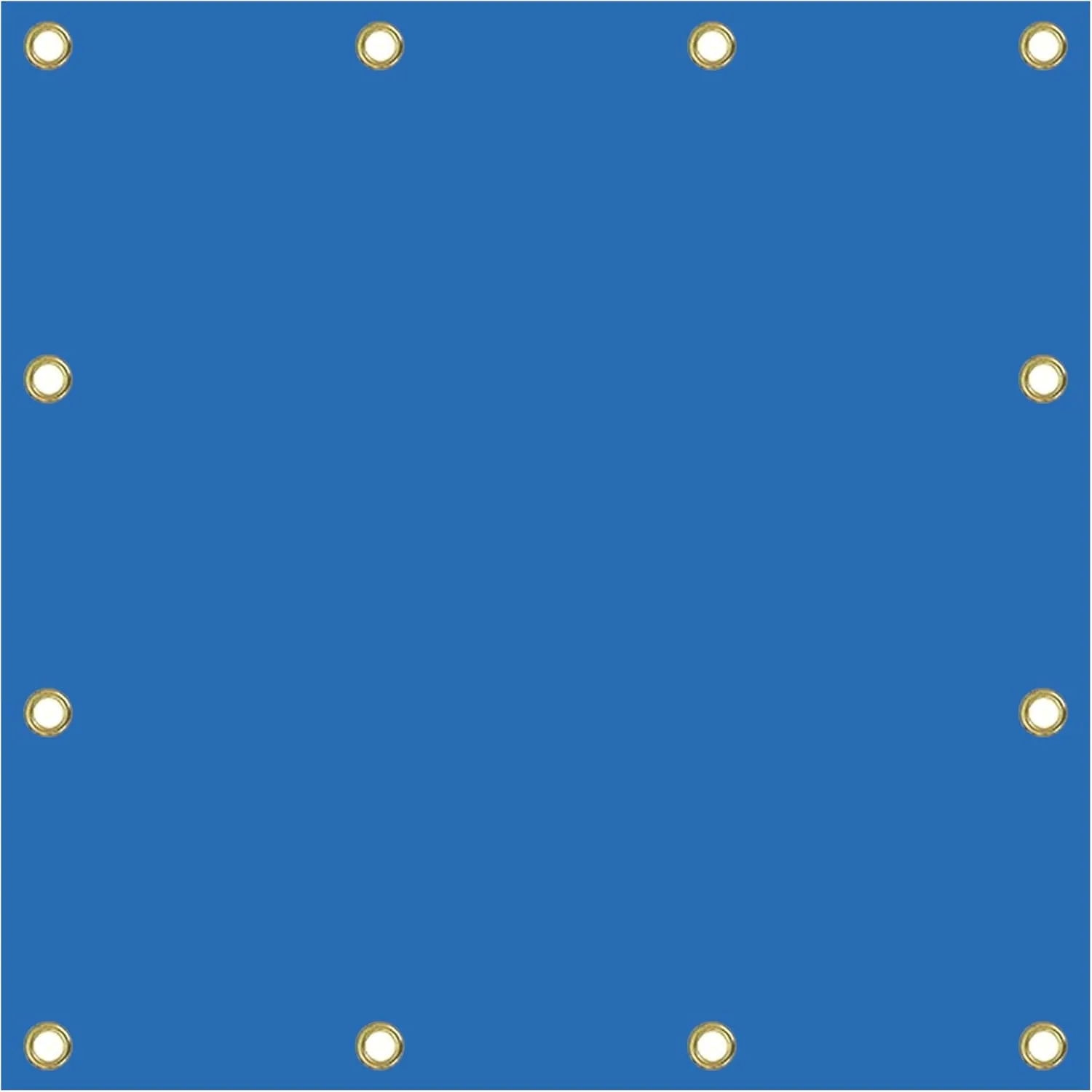 Covers & All Waterproof Tarp, 18 Oz PVC Polyester Heavy Duty Tarp with Grommets, Tear & UV Resistant, Multipurpose Use – Roof, Canopy, Camping, Patio, Pool, Boat, Trailer (14’ x 20’, Blue)