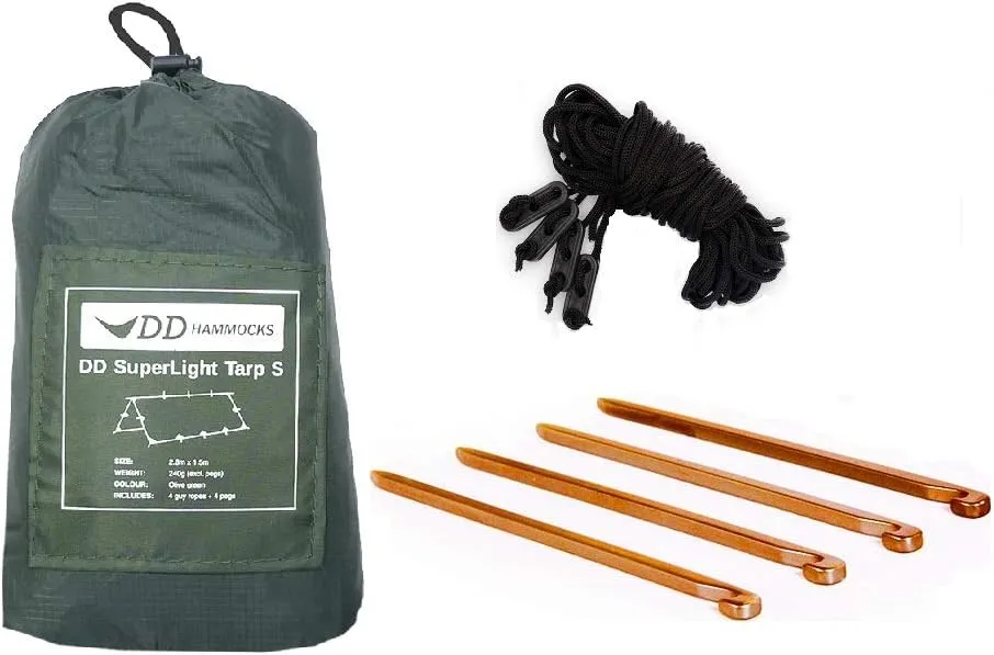 DD Hammocks - DD Superlight Tarp S: 9ft x 5ft