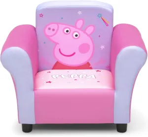 Delta Children Upholstered Chair, Peppa Pig