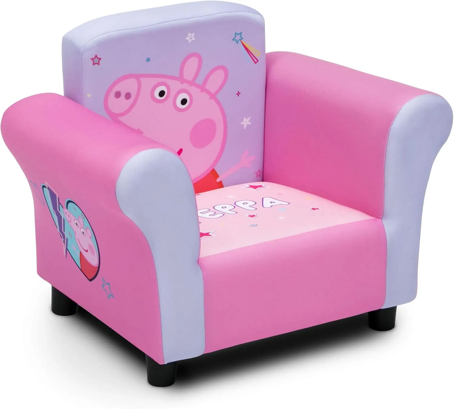 Delta Children Upholstered Chair, Peppa Pig