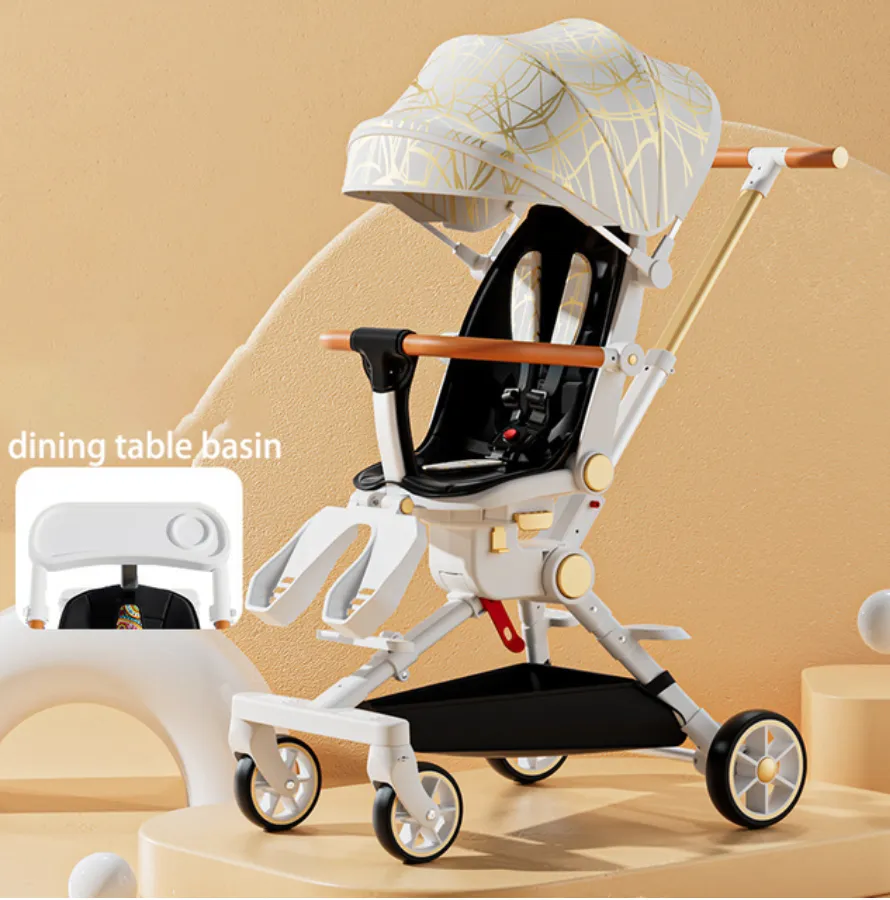Designer Baby Stroller - Chair (4 Colours) Foldable