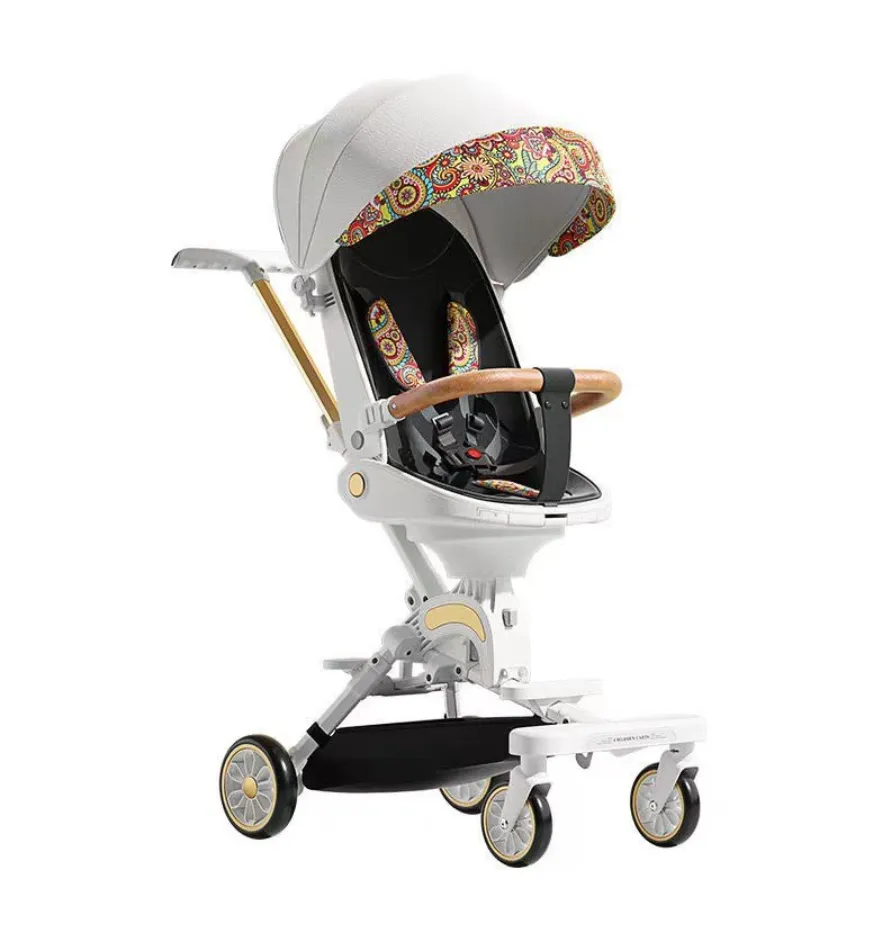 Designer Baby Stroller - Chair (4 Colours) Foldable