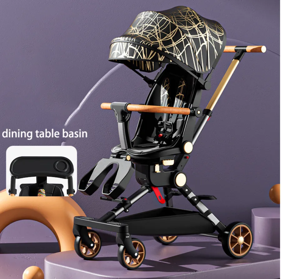 Designer Baby Stroller - Chair (4 Colours) Foldable