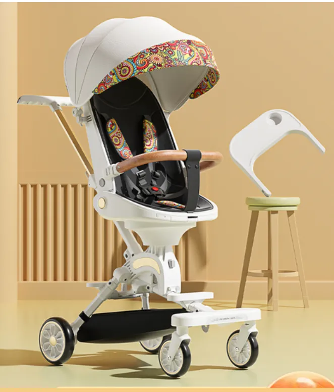 Designer Baby Stroller - Chair (4 Colours) Foldable