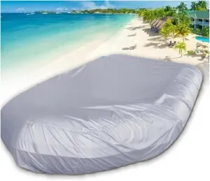 Dinghy Covers 7 Sizes Boat Tarp Waterproof Anti-UV Dinghy Cover for Inflatable Boat and Dinghy,330 * 165 * 46cm
