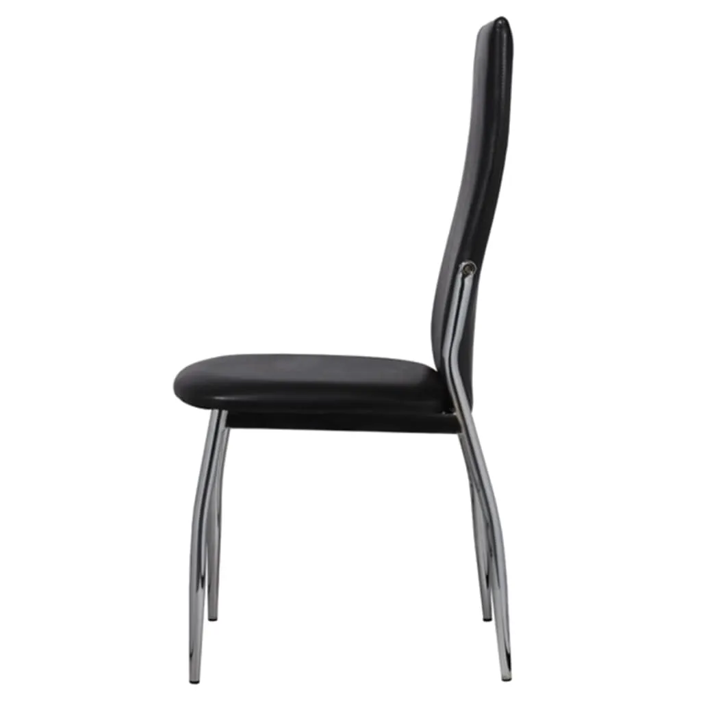 Dining Chairs Accent Side Chair for Living Room Bedroom Faux Leather