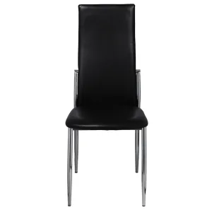 Dining Chairs Accent Side Chair for Living Room Bedroom Faux Leather