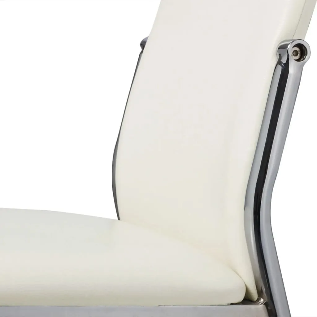 Dining Chairs Accent Side Chair for Living Room Bedroom Faux Leather