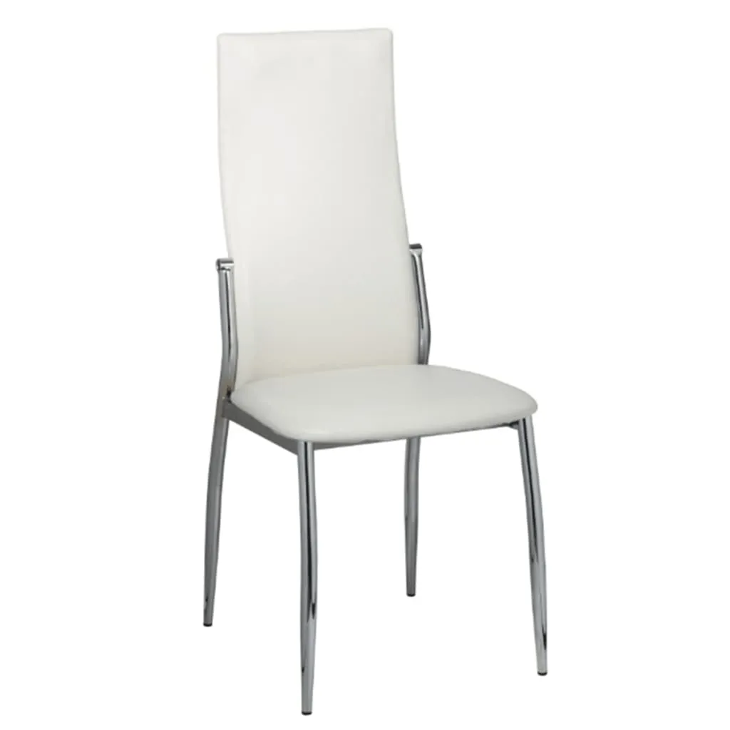 Dining Chairs Accent Side Chair for Living Room Bedroom Faux Leather