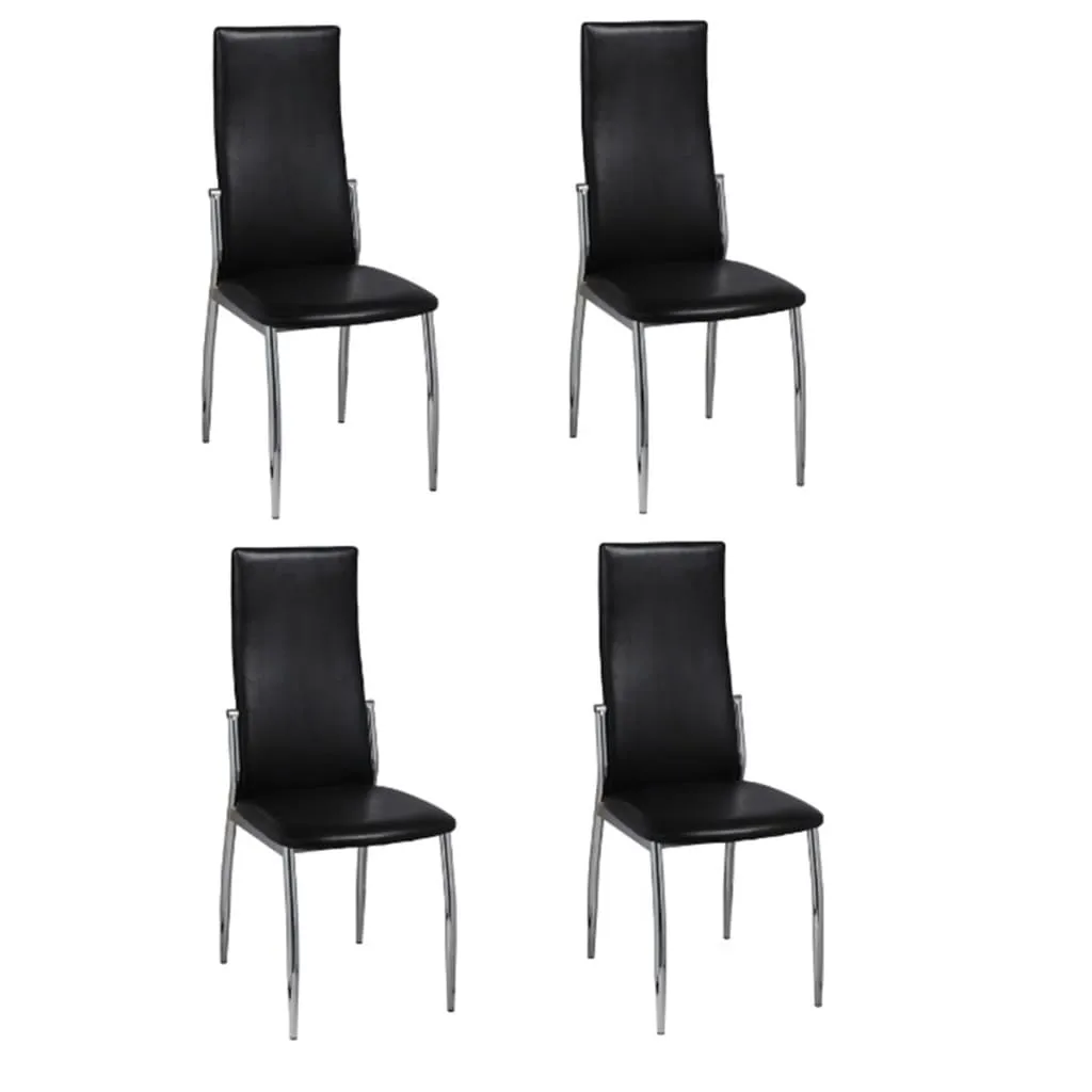 Dining Chairs Accent Side Chair for Living Room Bedroom Faux Leather