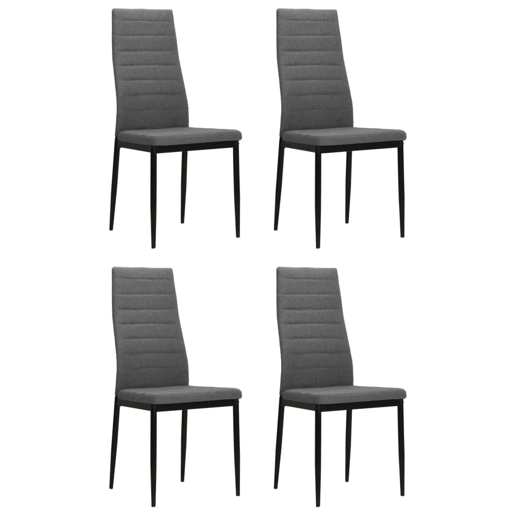 Dining Chairs High Back Kitchen Side Chair for Home Dining Room Fabric