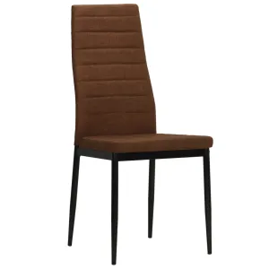 Dining Chairs High Back Kitchen Side Chair for Home Dining Room Fabric