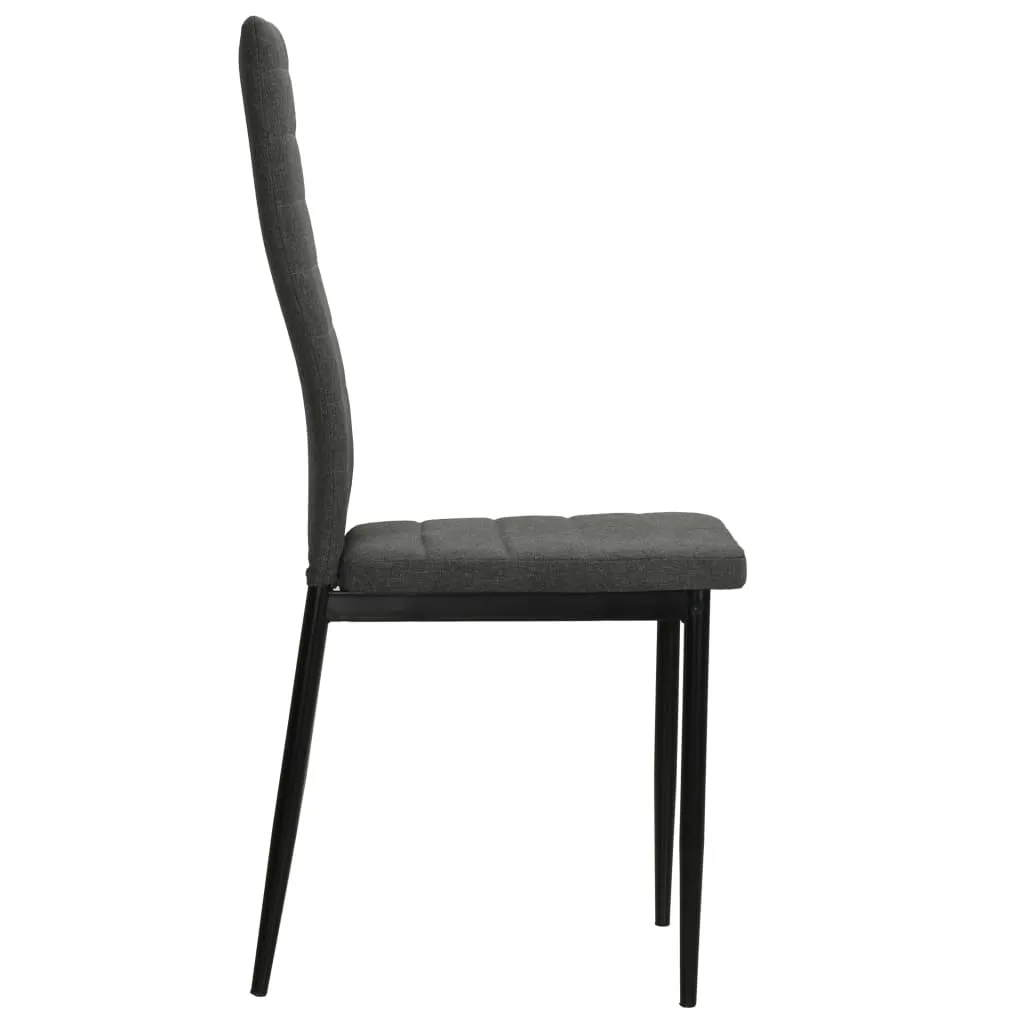 Dining Chairs High Back Kitchen Side Chair for Home Dining Room Fabric