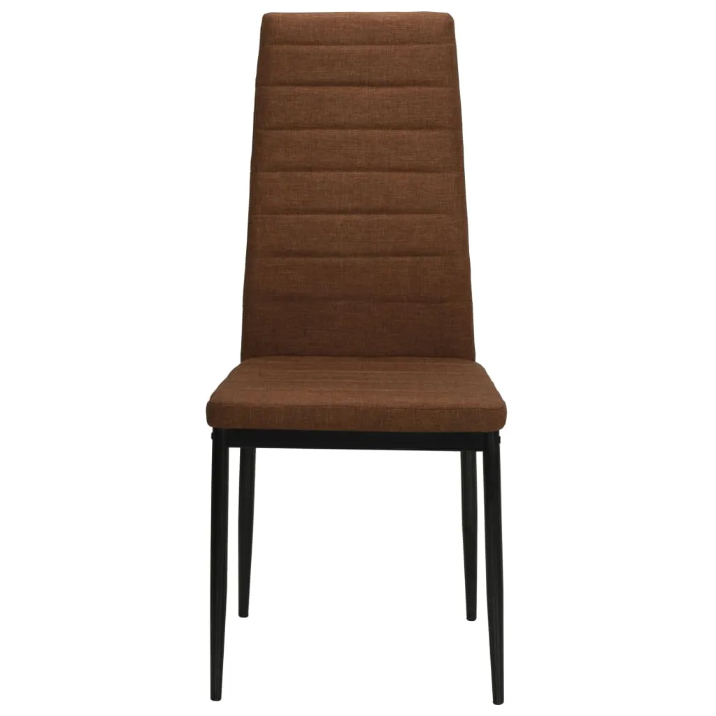 Dining Chairs High Back Kitchen Side Chair for Home Dining Room Fabric