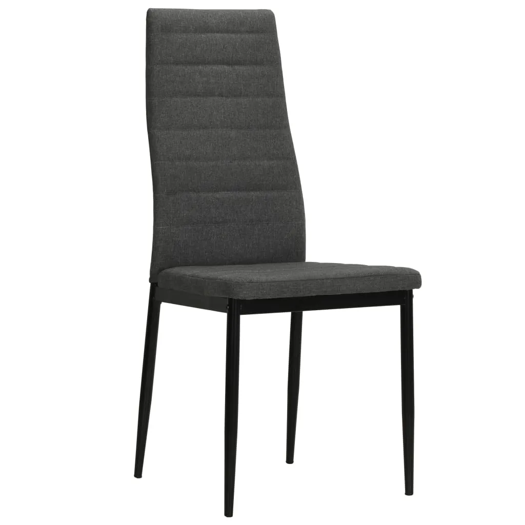 Dining Chairs High Back Kitchen Side Chair for Home Dining Room Fabric