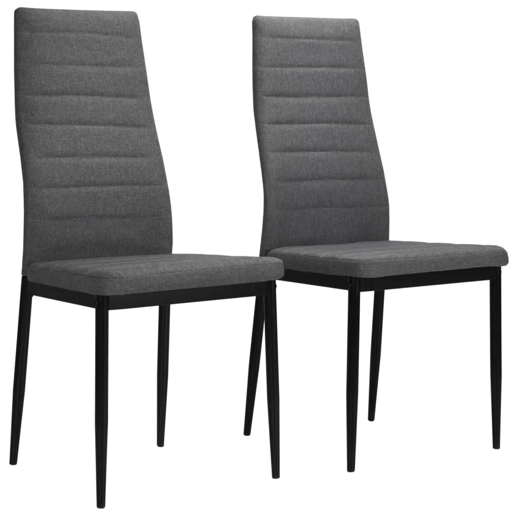 Dining Chairs High Back Kitchen Side Chair for Home Dining Room Fabric