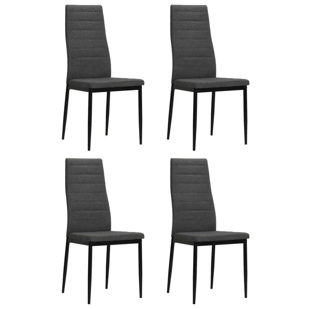 Dining Chairs High Back Kitchen Side Chair for Home Dining Room Fabric