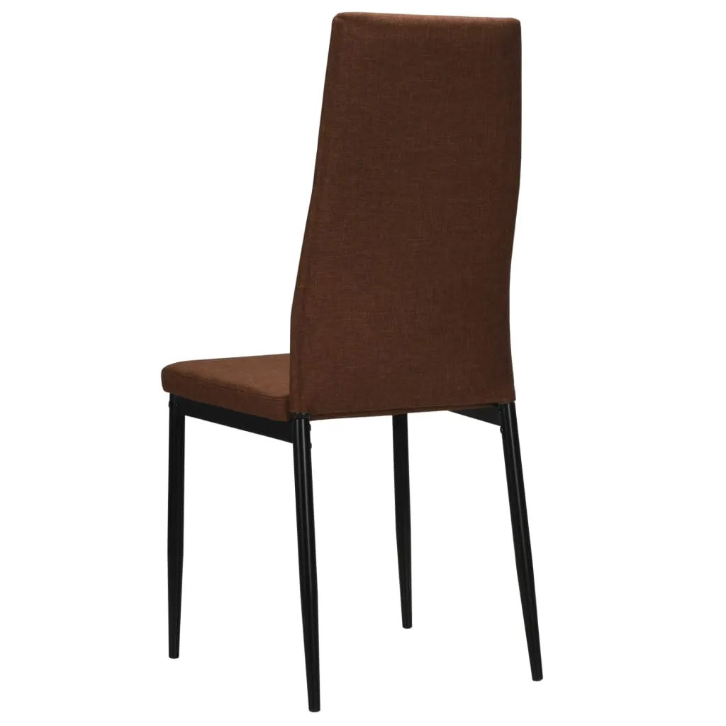 Dining Chairs High Back Kitchen Side Chair for Home Dining Room Fabric