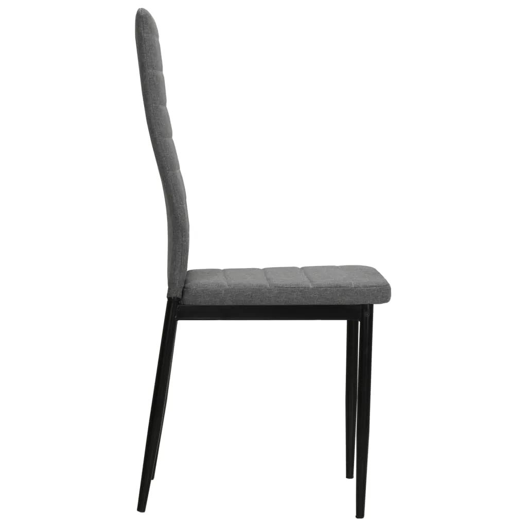 Dining Chairs High Back Kitchen Side Chair for Home Dining Room Fabric