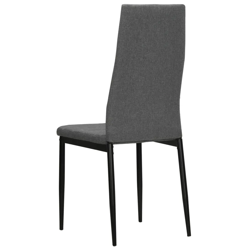 Dining Chairs High Back Kitchen Side Chair for Home Dining Room Fabric