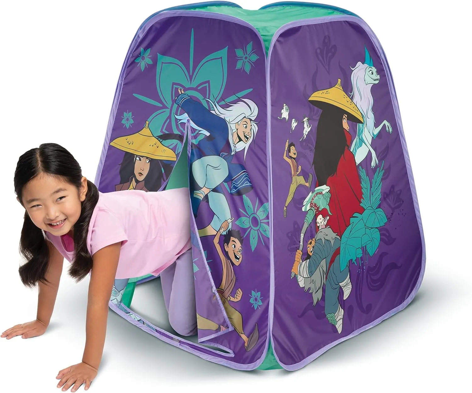 Disney's Raya and The Last Dragon Raya Kids Pop Up Tent Children's Playtent Playhouse for Indoor Outdoor, Great for Pretend Play in Bedroom Or Park! for Boys Girls Kids Infants & Baby,506211-1SOC