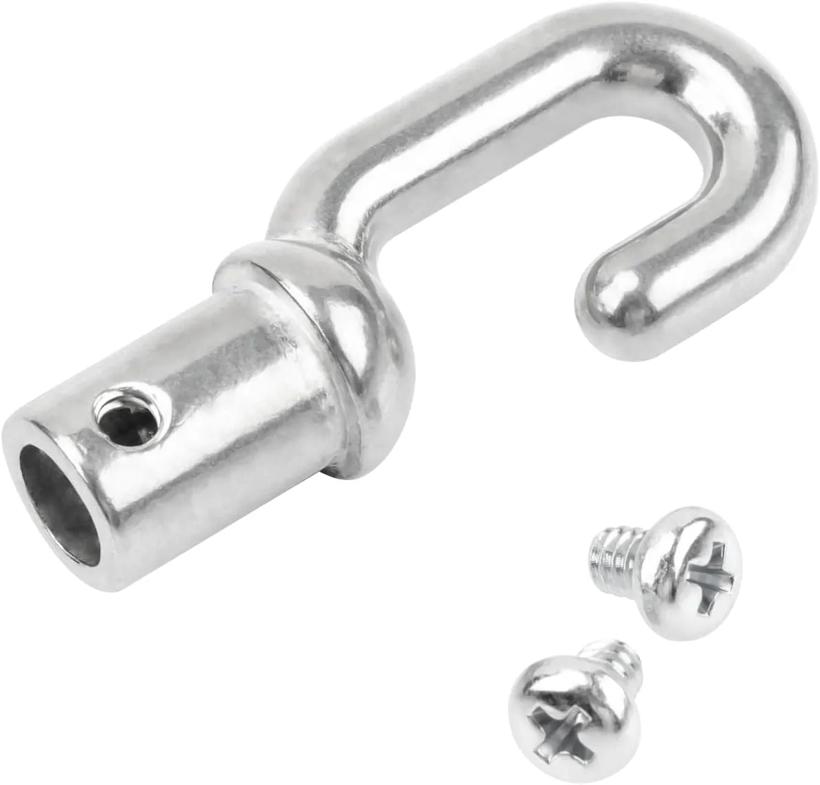 Drive Hook for Skylight, Metal Hook Adapter Replacement for Velux Skylight ZCT 300 6'-10' Manual Telescopic Rod Hook, Awning Crank Handle Pole Hook