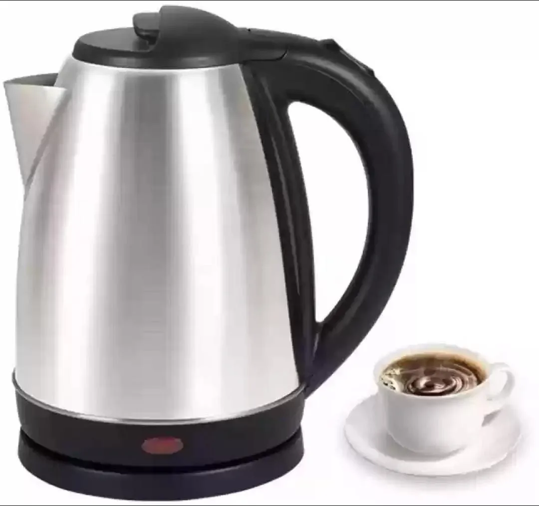 Electric Kettle - 2L 1500W  Stainless Steel with Advanced Automatic Switch for Boiling and Safety quick boiler kettle for tea
