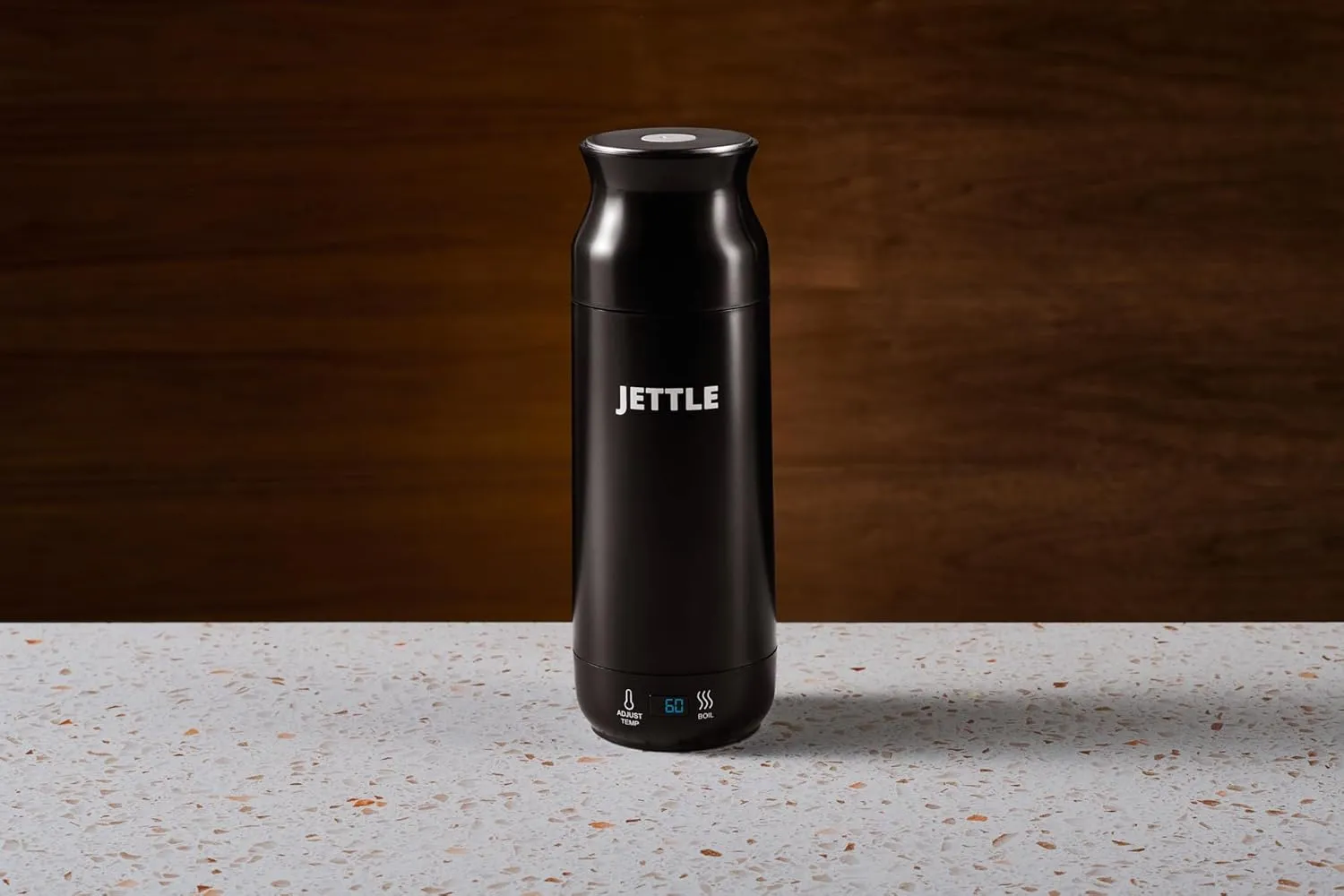 Electric Kettle - Travel Portable Heater for Coffee Tea Milk Soup - Stainless Steel Travel Water Boiler tea pot with Temperature Control - LED - Automatic Power Off - 450ml - Kitchen Appliance