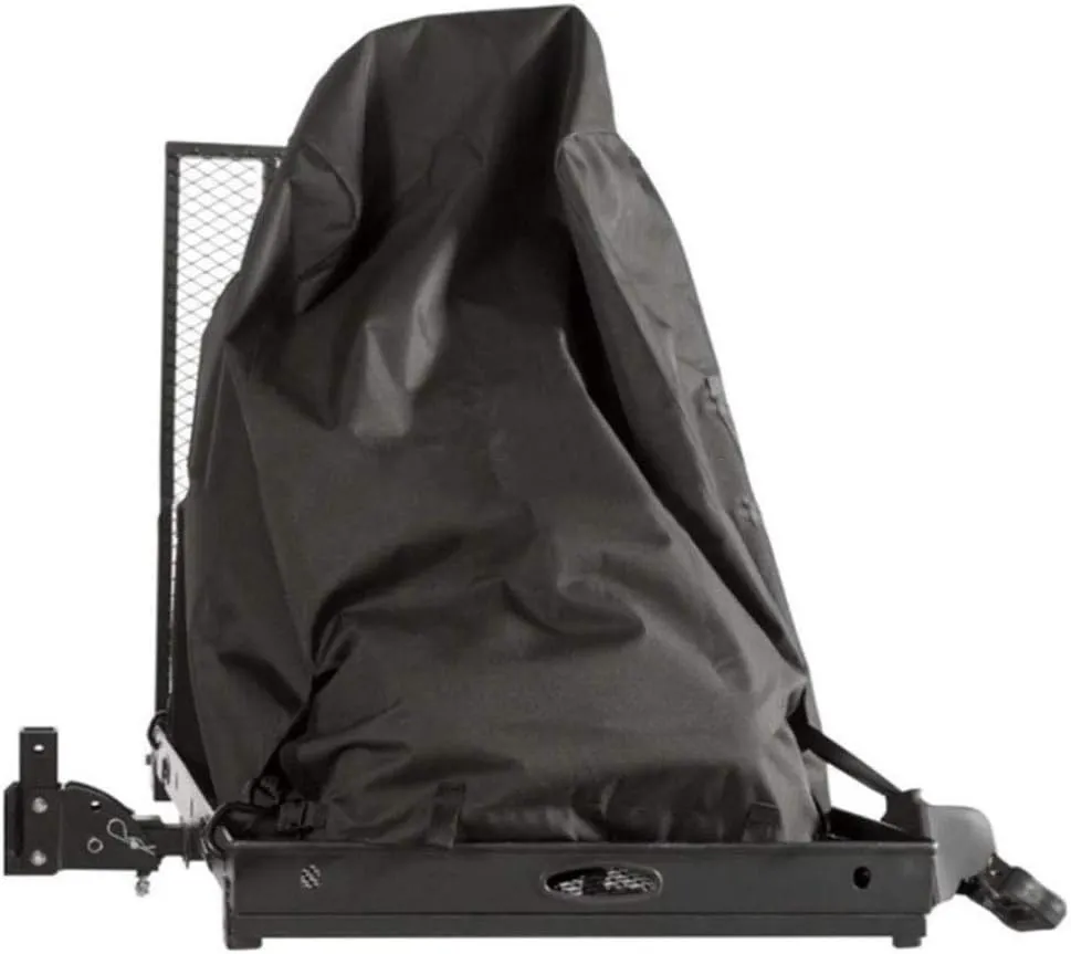 Electric Wheelchair Storage Cover,600D Oxford Cloth Heavy Duty Protective Cover Protects from Snow Rain Dust and Sun for Electric Wheelchair/Mobility Scooter (Black,44.1"x22.8"x38")
