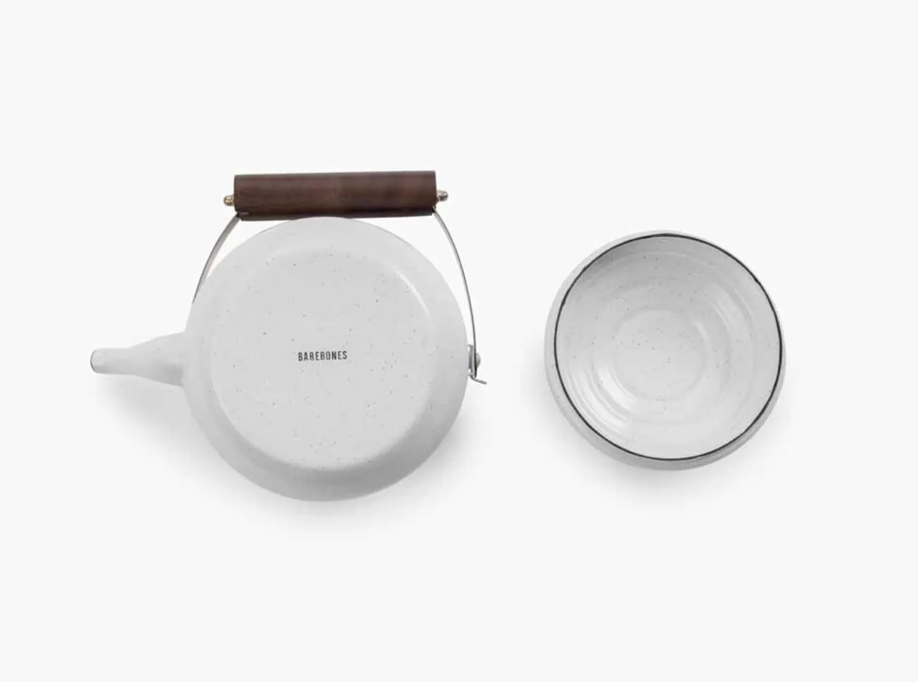 Enamel Teapot | Eggshell