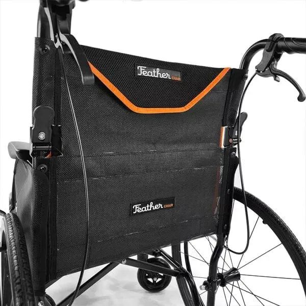 Feather Chair 13.5 lbs Ultra Light Featherweight Wheelchair by Feather