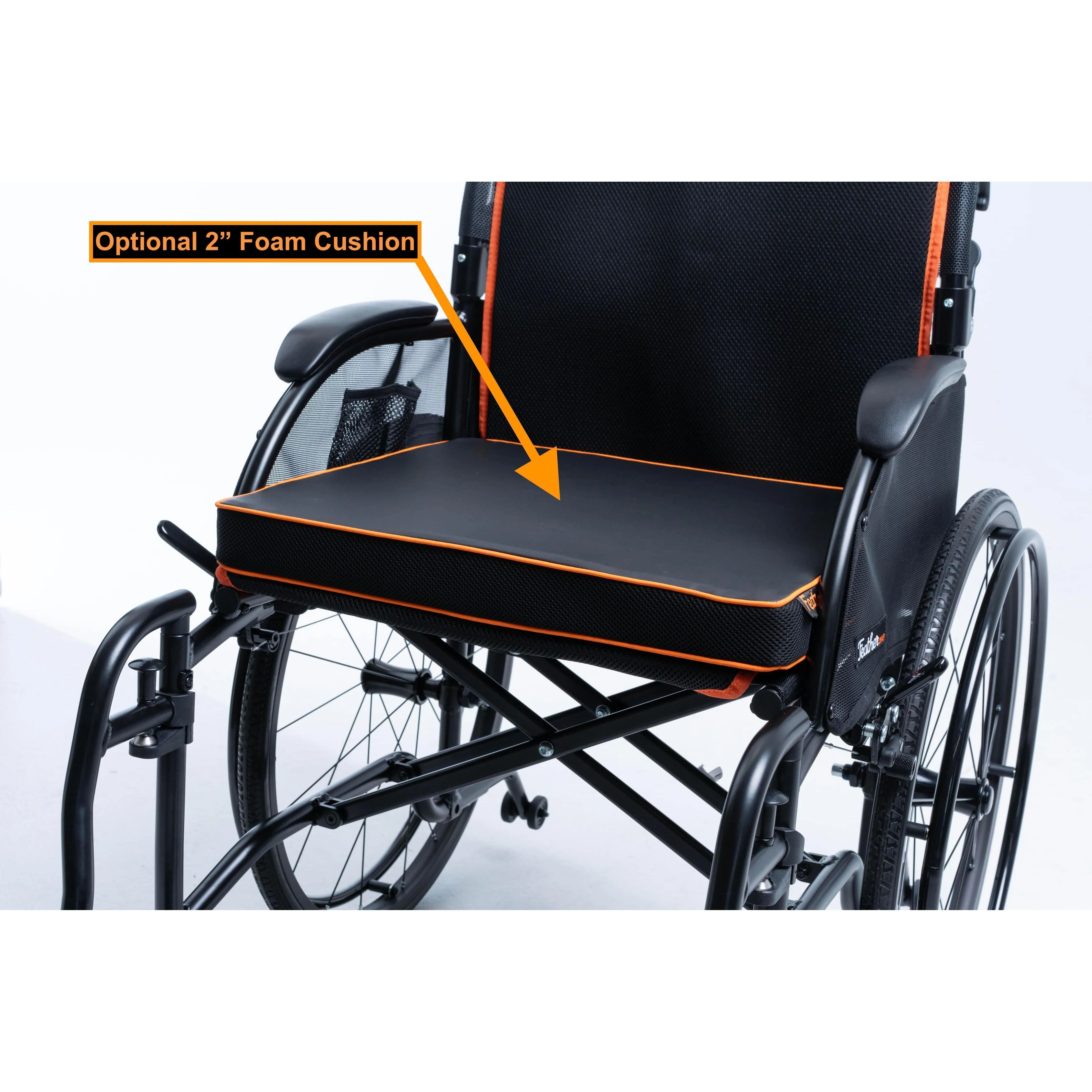 Feather Chair 13.5 lbs Ultra Light Featherweight Wheelchair by Feather