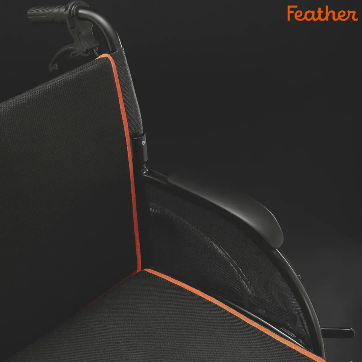 Feather Chair 13.5 lbs Ultra Light Featherweight Wheelchair by Feather