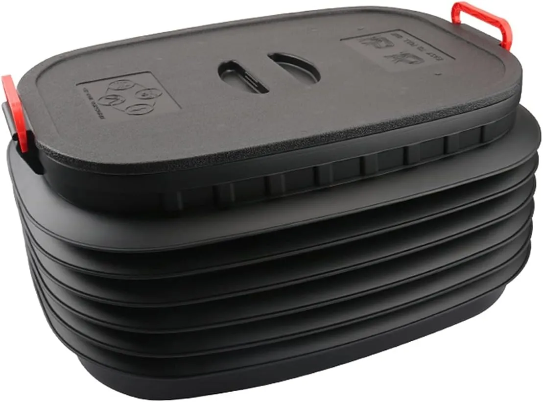 Fishing Gear Box, Outdoor Telescopic Fishing Water Storage Bucket, Portable Fishing Gear Storage Box, Suitable for Leisure Fishing (60L)
