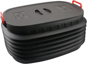 Fishing Gear Box, Outdoor Telescopic Fishing Water Storage Bucket, Portable Fishing Gear Storage Box, Suitable for Leisure Fishing (60L)