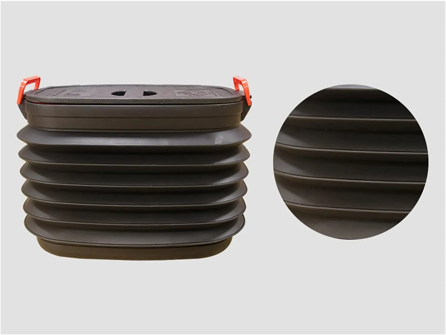 Fishing Gear Box, Outdoor Telescopic Fishing Water Storage Bucket, Portable Fishing Gear Storage Box, Suitable for Leisure Fishing (60L)