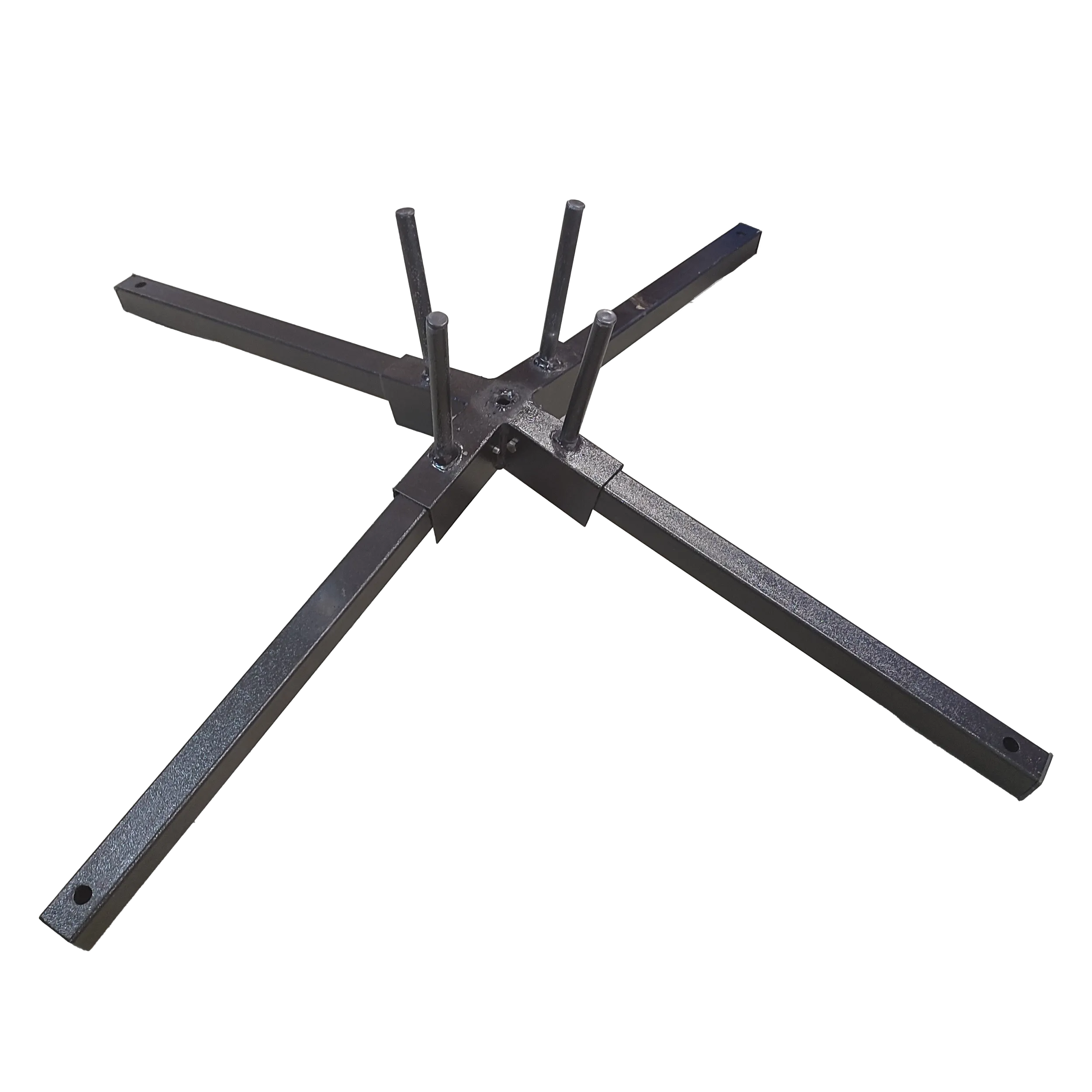Flag Fountain Cluster Base 4 pole